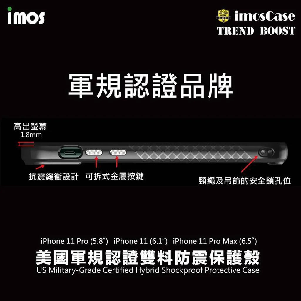 iMos iPhone 11 Pro Case (Black)