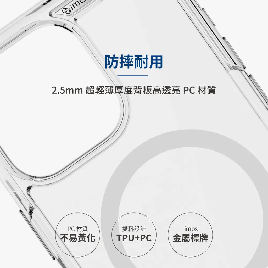 iMos iPhone 15 Pro Trend Boost Case Generation 3 (Magsafe)