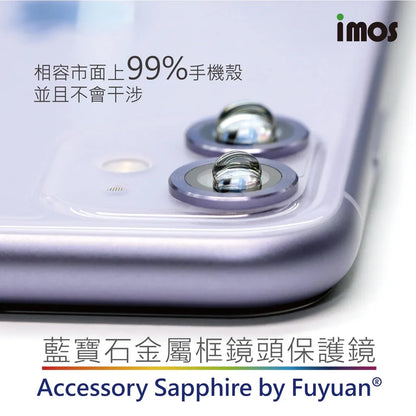 iMos iPhone 11/12/12 Mini Sapphire Lens Protector