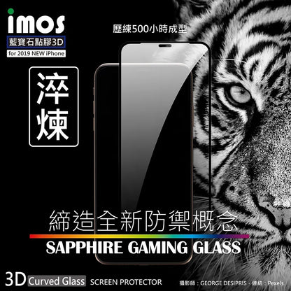 iMos iPhone 11 Sapphire Glass Screen Protector (Universal Compatibility)