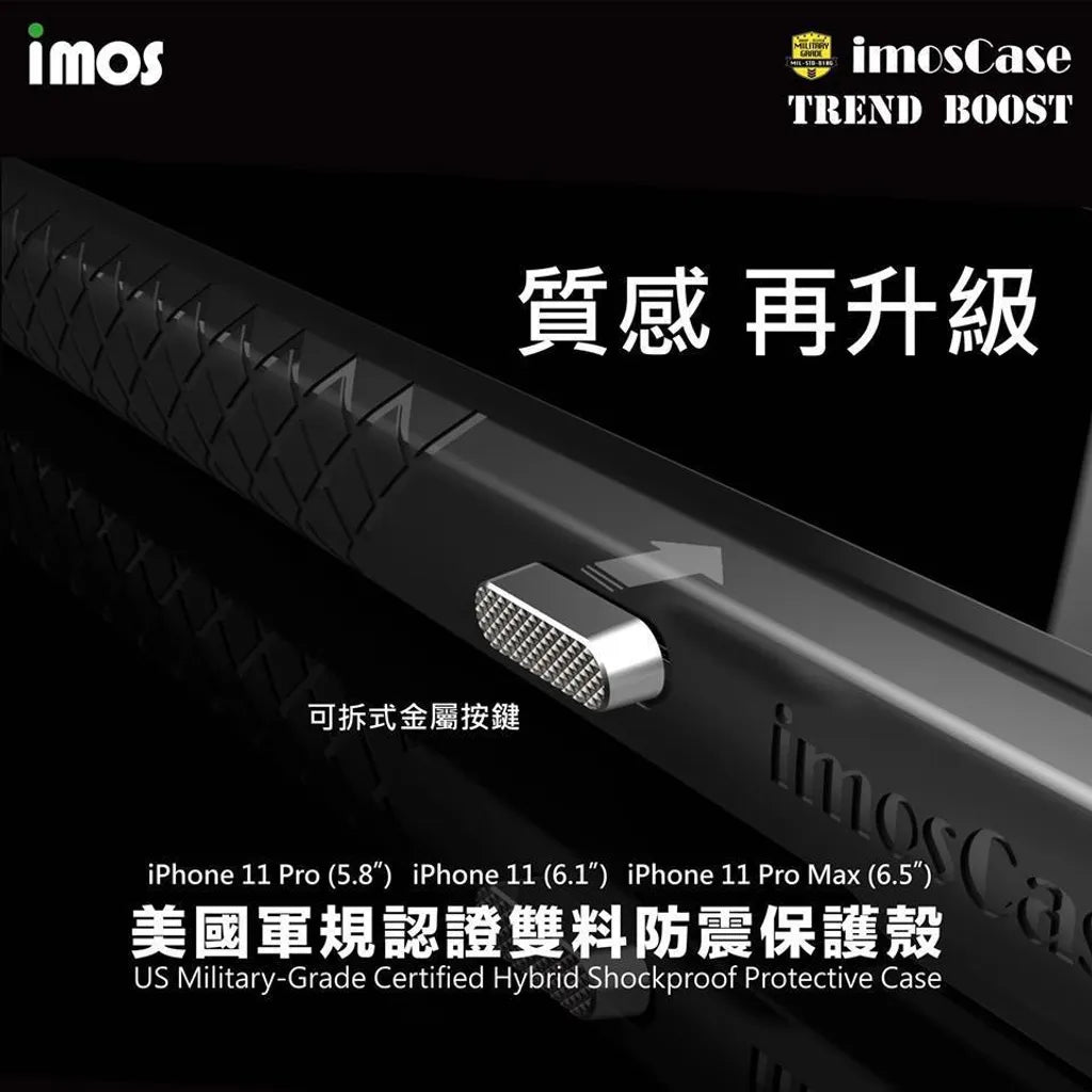 iMos iPhone 11 Pro Case (Black)