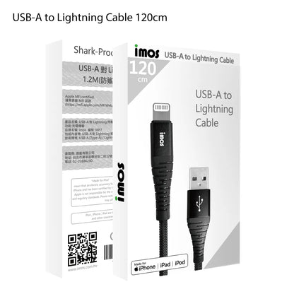 iMos USB-C to Lightning Cable (1.2m)