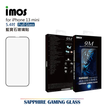 iMos iPhone 13 Mini Sapphire Glass Screen Protector