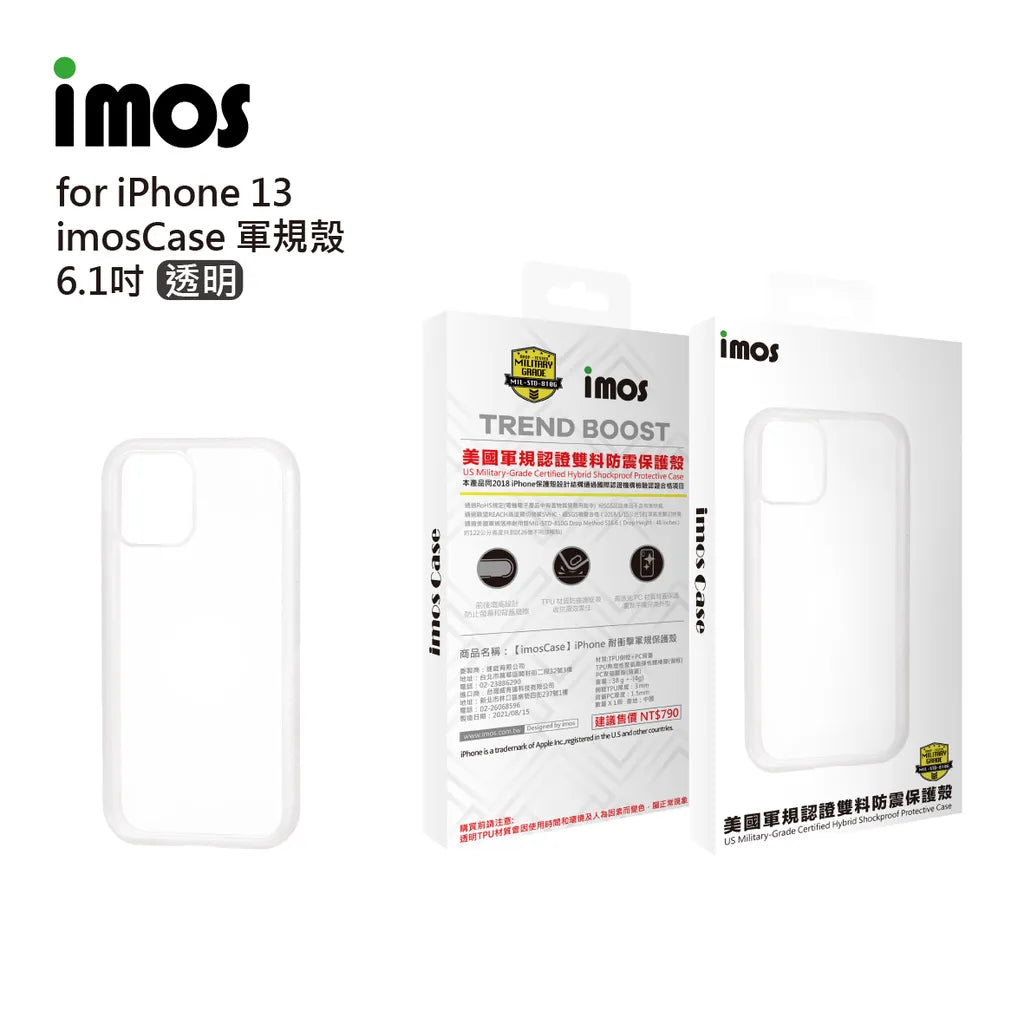 iMos iPhone 13 Pro Case