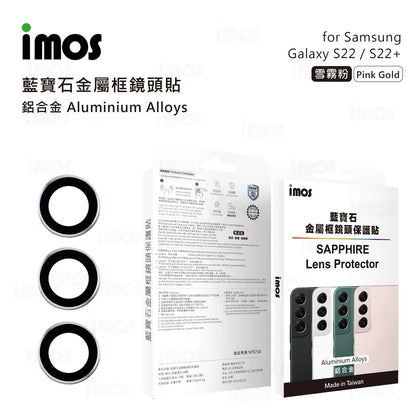 iMos Samsung Galaxy S22 / S22+ Sapphire Lens Protector