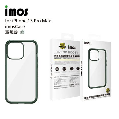 iMos iPhone 13 Pro Max Case (Impact Protection)