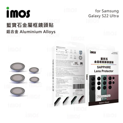 iMos Samsung Galaxy S22 Ultra Sapphire Lens Protector
