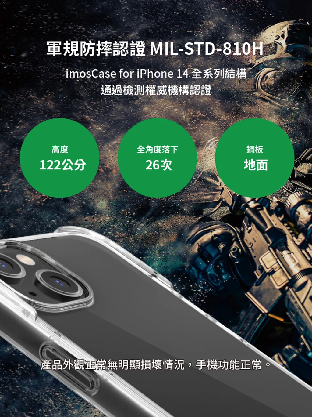 iMos iPhone 14 Plus Trend Boost Case (Non MagSafe)