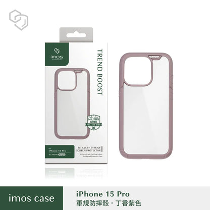 iMos iPhone 15 Pro Trend Boost Case (Non MagSafe)