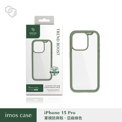 iMos iPhone 15 Pro Trend Boost Case (Non MagSafe)