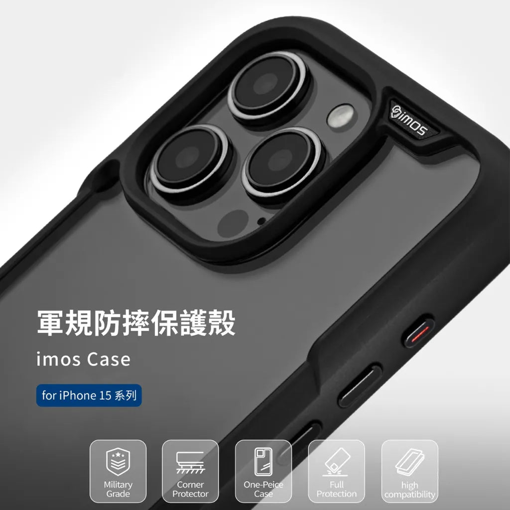 iMos iPhone 15 Pro Max Trend Boost Case (Non MagSafe)