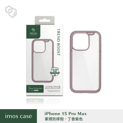 iMos iPhone 15 Pro Max Trend Boost Case (Non MagSafe)
