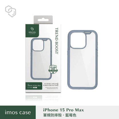 iMos iPhone 15 Pro Max Trend Boost Case (Non MagSafe)