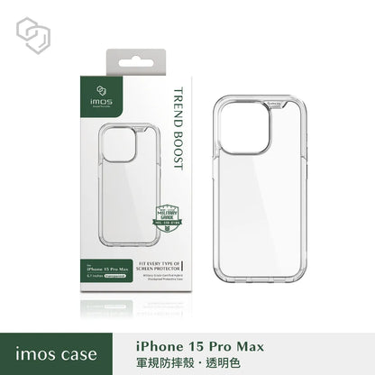 iMos iPhone 15 Pro Max Trend Boost Case (Non MagSafe)