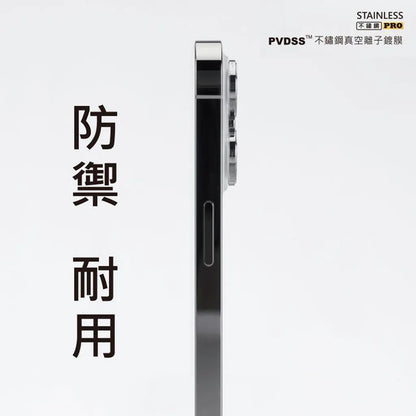 iMos iPhone 13 Pro Series 18K Gold Sapphire PVDSS™ Lens Protector (Limited Edition)