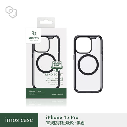 iMos iPhone 15 Pro Trend Boost Case Generation 3 (Magsafe)