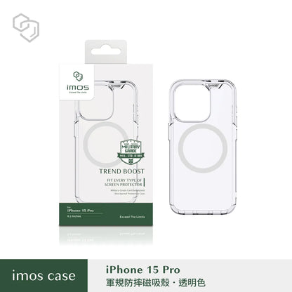 iMos iPhone 15 Pro Trend Boost Case Generation 3 (Magsafe)