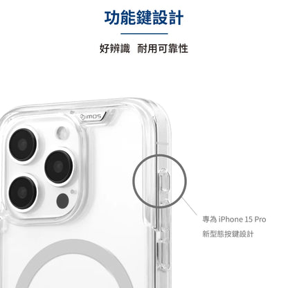 iMos iPhone 15 Pro Trend Boost Case Generation 3 (Magsafe)