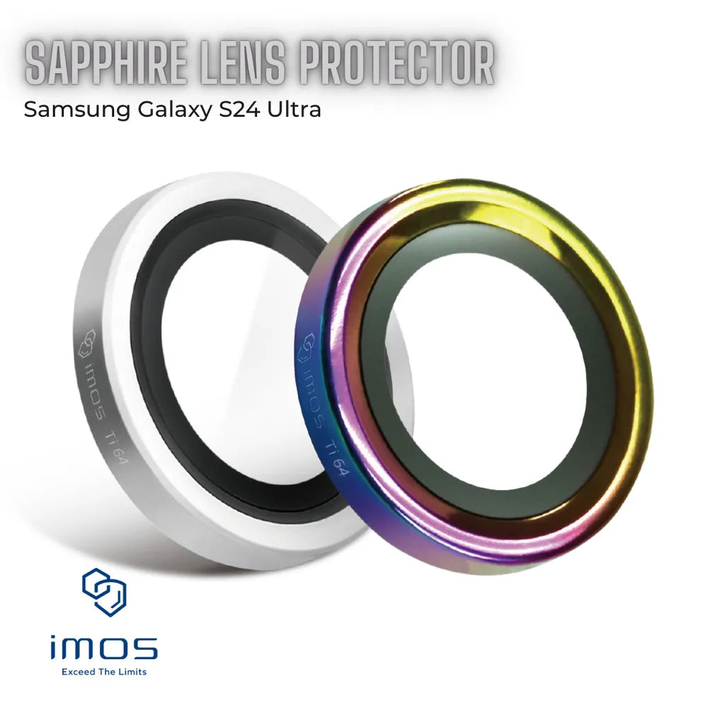 iMos Samsung Galaxy S24 Ultra Sapphire Lens Protector