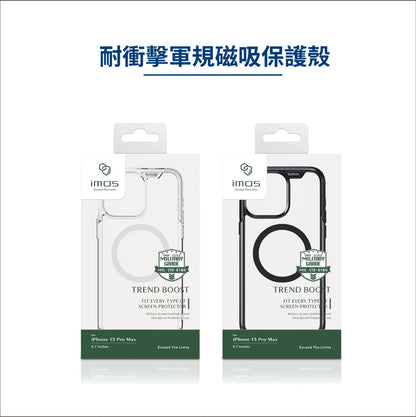 iMos iPhone 15 Pro Max Trend Boost Case Generation 3 (Magsafe)