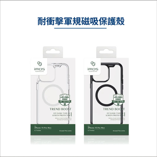 iMos iPhone 15 Pro Max Trend Boost Case Generation 3 (Magsafe)