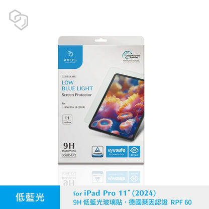 iMos iPad Pro 11 (2024) SOLID-EX2 Low Blue Light Screen Protector