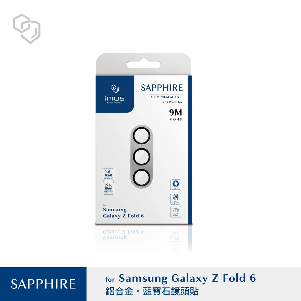 iMos Samsung Galaxy Z Fold 6 Sapphire Lens Ring