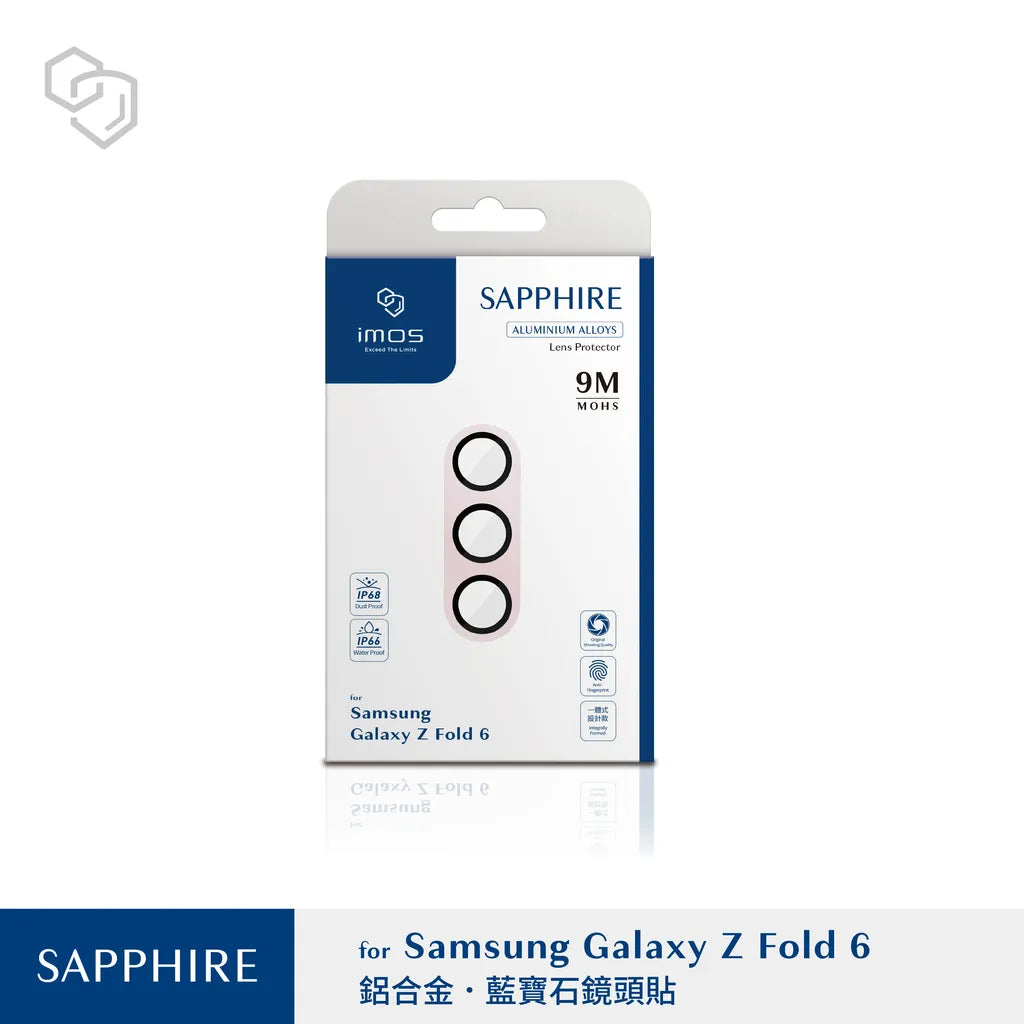 iMos Samsung Galaxy Z Fold 6 Sapphire Lens Ring