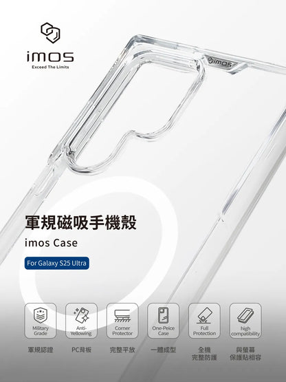 iMos Samsung Galaxy S25 Ultra Case (with Magnet)
