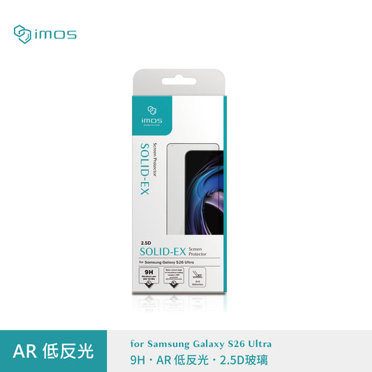 iMos Samsung Galaxy S26 Ultra SOLID-EX AR Screen Protector